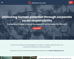 part of the greater calling website